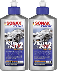 2x SONAX XTREME Polish + Wax 2 Hybrid NPT 250 ml 02071000 Poliermittel