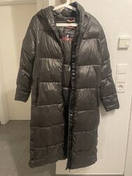 Frieda und Freddies Daunenmantel Puffer coat Grau S 36 Gebraucht