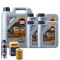 Motoröl 5W30 LIQUI MOLY Top Tec4200 9L+HENGST Ölfilter +Spülung