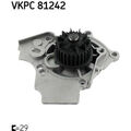 SKF VKPC 81242 Wasserpumpe für AUDI VW SEAT SKODA Kühlwasserpumpe