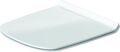 WC-Sitz DuraStyle mit SoftClose Scharniere edelstahl, weiß
