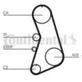 Zahnriemensatz CONTINENTAL CTAM CT919K1 für Audi VW A4 B5 Avant A6 C4