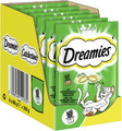 DREAMIES Katzensnacks Catnip Katzenminze knusprige Taschen zarte Füllung 6x60g