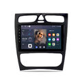 9'Android 12 Autoradio GPS NAVI SWC WiFi BT DAB Carplay Für Mercedes W209 2+32G 