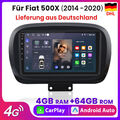 Für Fiat 500X 334 2014-2020 Autoradio GPS Navi 4+64GB Carplay Android 13 RDS USB