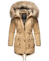 Navahoo Damen Winter Jacke Stepp Parka Mantel Winterjacke gefüttert Honigfee NEU