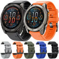 Quick Fit Silikon Armband Strap Für Garmin Fenix 8 E 7 7X 6 6X Pro 5 5X Plus 3HR