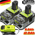 12Ah Original 18V 9Ah Akku für RYOBI One Plus Lithium RB18L50 P108 P104 Batterie