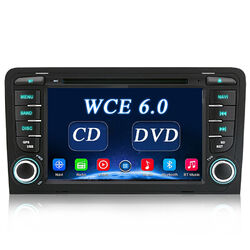 DAB + Autoradio DVD GPS Karte RDS CD Navi für Audi A3 S3 RS3 8P 8V wince 6.0 SWC