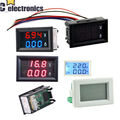 AC 80-300V/DC 0-100V 5/10/20/50/100A Dual LED Digital Voltmeter Amperemeter A3GE