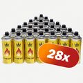 28x Gaskartuschen 227g Butan Gas REX MSF-1a Campingkocher Gaskocher (28 Stück)