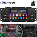 Android 13 Autoradio GPS Navi WiFi BT Kamera Für Jeep Cherokee Wrangler Chrysler