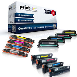 4x XXL Toner für HP Color Laserjet CE260-CE263 CE310-313 CF530-CF533 CF540-CF543Deutscher Fachhändler seit 2006 - DHL Schnellversand