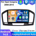 128GB CarPlay Für Opel Insignia 2008-2014 Android 14 Autoradio Navi GPS RDS DAB+