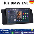 6G+128G Für BMW 5er E39 X5 E53 E38 Android 13 Autoradio Carplay GPS NAVI WIFI BT