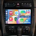 Android 13 Carplay Autoradio GPS Für Mercedes Benz C/CLK/G Klasse W203 W209 W463