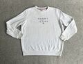 TOMMY HILFIGER Damen Sweatshirt Pullover Gr. XL Sweater Classic Logo 6613 Weiß