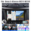 Autoradio Für Mercedes Benz CLS E-Klasse W211/219 GPS Navi KAM+ Android 13 4+64G