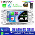 Android 13 Autoradio Für Ford MK2 S/C-Max Focus Kuga Mondeo GPS Navi 2G+64G DAB+