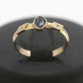 Saphir Diamant Ring 585 Gold 14 Kt Gelbgold Edelstein Wert 460,-