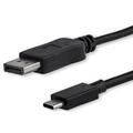 Startech.com Usb C/displayport Kabel 1,8 M Schwarz, 1 St. CDP2DPMM6B (0065030864