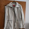 ESPRIT warme Woll-Strick-Jacke  Gr L  wie XL 40 42  