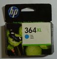 HP 364XL cyan CB323EE Tinte Deskjet 3070 3520 3522 D5400 Officejet 4620 OVP 2013