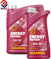 5+1=6 Liter MANNOL ENERGY PREMIUM 5W-30 MOTORÖL BMW LL-04 MB 229.51 GM DEXOS2