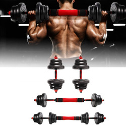 Hantelset 2er Kurzhantel Langhantel Hantel Dumbbell Gewichte verstellbar 30kg