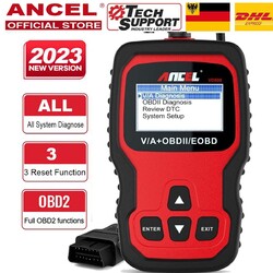 Profi KFZ OBD2 Scanner ABS SRS EPB Oil Diagnosegerät All System Fit für VW Audi