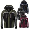 Übergangsjacke Herren Windbreaker Softshell Jacke  Wanderjacke Rock Creek H-311