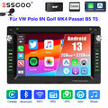 DAB+ Autoradio Android 13 Carplay GPS 2+32G Für VW Polo 9N 6N2 Golf 4 Passat B5