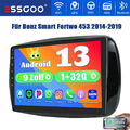 32G Android 13 Für Benz Smart Fortwo 453 2014-2019 Autoradio GPS Navi BT CarPlay