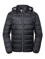 Winterjacke Herren Steppjacke warm Kapuze Taschen m Reissverschlus S-4XL RUSSELL