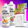 Best Body Low Carb Vital Drink Sirup 2 x 1 Liter inkl.  2 Dosierpumpen 14,98€/L 