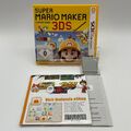 Super Mario Maker für Nintendo 3ds (Nintendo DS, 2016) inkl Anleitung AKZEPTABEL