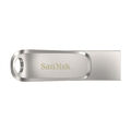 SanDisk Ultra Dual Luxe Typ-A/Typ-C 256GB USB-Stick Swivel, bis zu 150 MB/s, USB