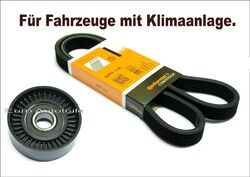 Keilrippenriemen+Spannrolle Für AUDI A3 (8L1)  1.9 TDI