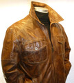 Camel Active Lederjacke braun im Piloten-Look  XXL mit exzellenter Patina