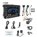 32G DAB+7"Android14 Autoradio GPS Navi Für VW Golf 5 6 Polo T5 Touran mit Kamera