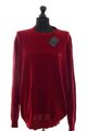 Fynch-Hatton Herren Pullover Pulli 3XL rot dunkelrot Rundhals mit Kaschmir Neu