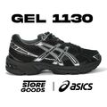 ASICS Gel-1130 Black Pure Silver Schwarz 37 38 39 1201A906-001 Sneaker Unisex