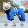 Wasserdicht Hundemantel Winter Hundejacke für Welpe Weste Yorkie Chihuahua  Z2I0