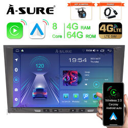 DAB 8 Core CarPlay Für Opel Corsa C/D Zafira B Astra Android 13 Autoradio 64G 8"