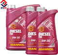 5+2=7 Liter Mannol Diesel TDI 5W-30 Motoröl VW BMW LL-04 dexos2 Mercedes 229.51