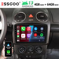 4+64G Autoradio Für VW Beetle 2001-2010 9" Android 13 Carplay GPS Navi BT FM RDS