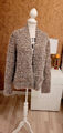 MARC CAIN Cardigan Strickjacke Boucle mehrfarbig Größe N 1 DE 34-36