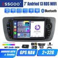 2+32G Carplay Autoradio DAB+ GPS NAV RDS Kam Für Seat Ibiza MK 4 IV 6J 2009-2013