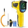 Infrarot Thermometer Laser MESTEK Temperaturmessgerät Mit K-Sonde IR Pyrometer -