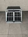 Hundebox Auto Alu gebraucht 96x91x70 cm